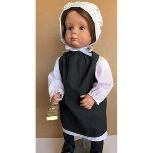 1988 Pat Secrist Grace Amish Doll Johannes Zook Signed Numbered 22"